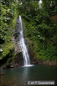 Cascade de la rivière de Bois Bananes
